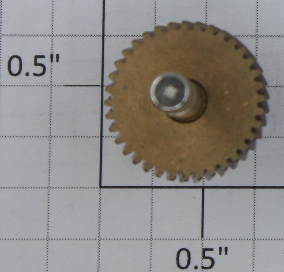 K-Line K3200-M036 Axle and Worm Gear Assembly