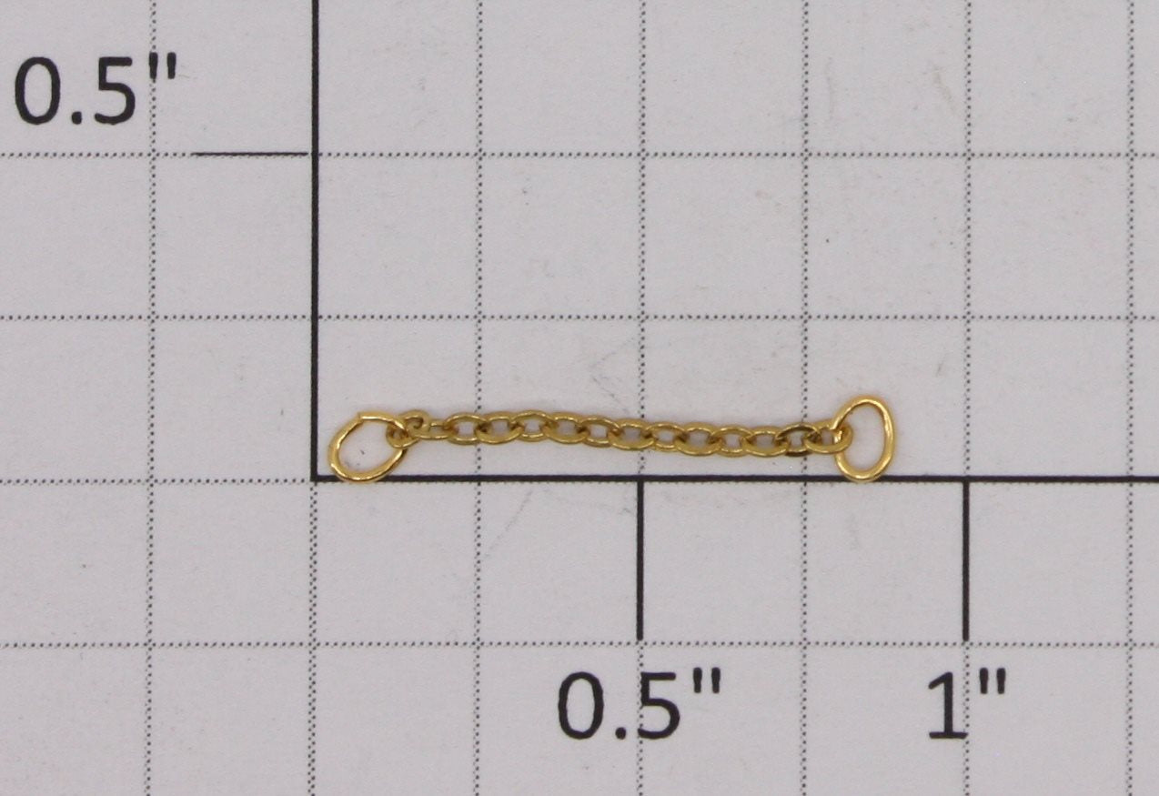K-Line K27002-M002 3/4" Gold Plated Chain