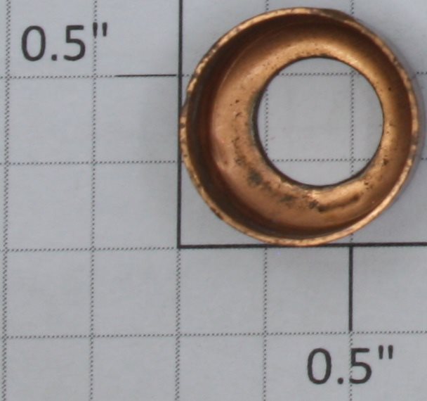 Lionel 385E-36 Copper Headlight Bezel Ring