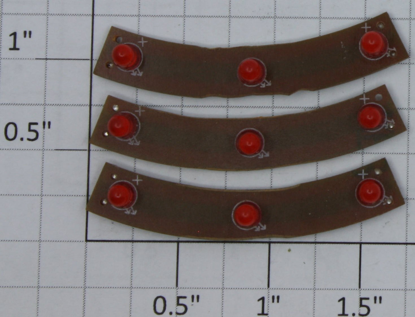 MTH AG-0000027 Railking Operating Car Wash Arched PCB Circuit Board w/LEDs