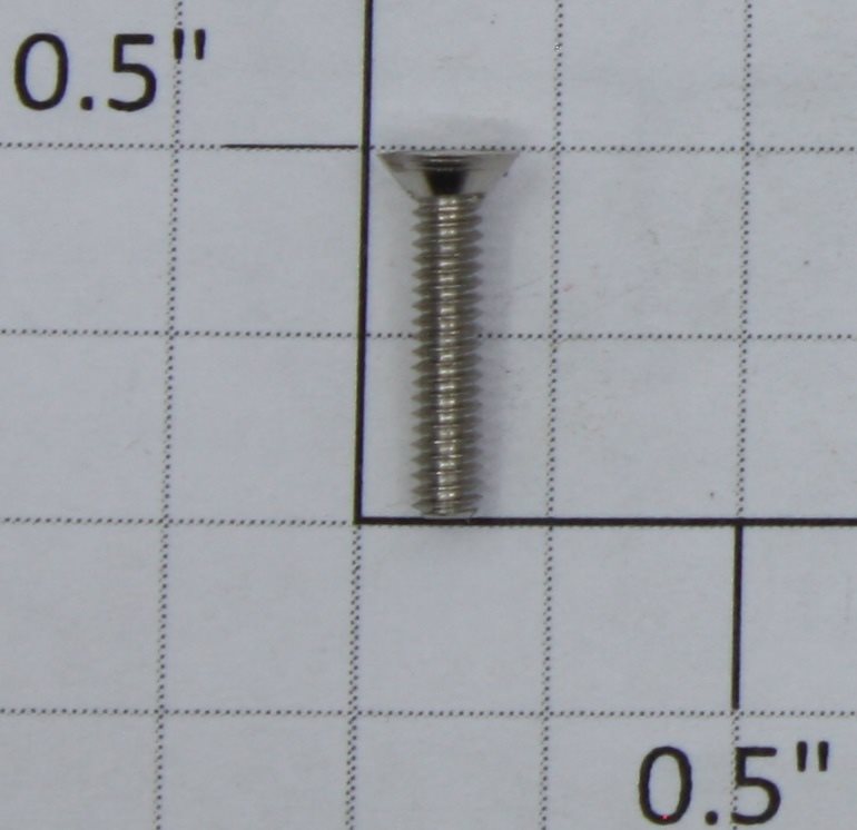 MTH TP-OH00032 #4-40 x 0.42" Eccentric Crank Slotted Flat Head Screw