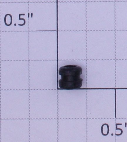 MTH IH-0000010 O 5mm OD x 2.3mm ID x 5mm Thick Rubber Light Bulb Grommet