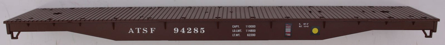 Lionel 22340-2 #94285 K-Line ATSF Scale Flat Car