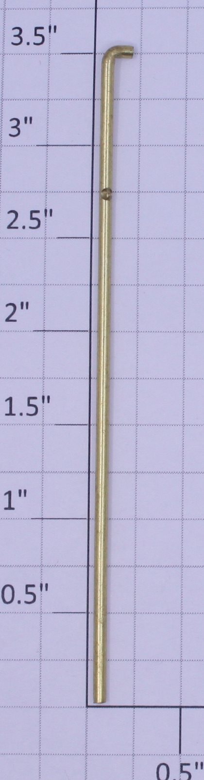 MTH TP-SF00019 Brass Brake Wheel Shaft
