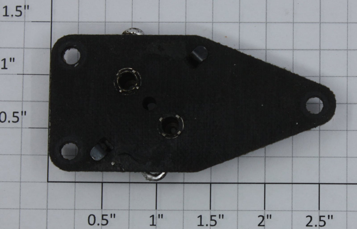 Lionel WS-66 Black Fiber Whistle Brush Plate