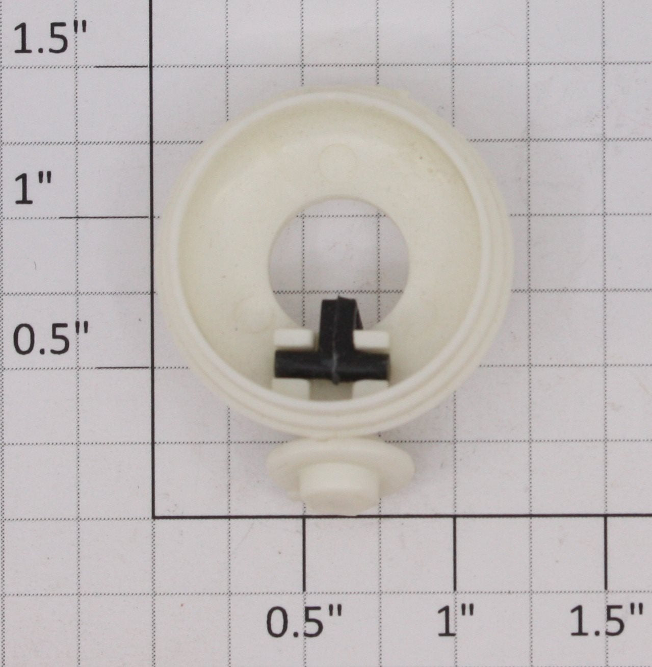 MTH BET-683CAP Tank Car White Dome with Opening Hatch Assembly