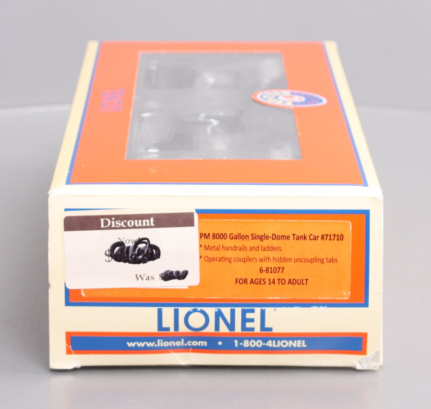 Lionel 6-81077 O 8000-Gallon Tank Car #71710