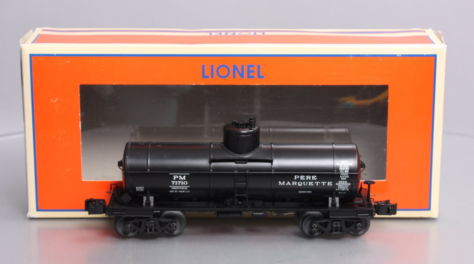 Lionel 6-81077 O 8000-Gallon Tank Car #71710 – Trainz