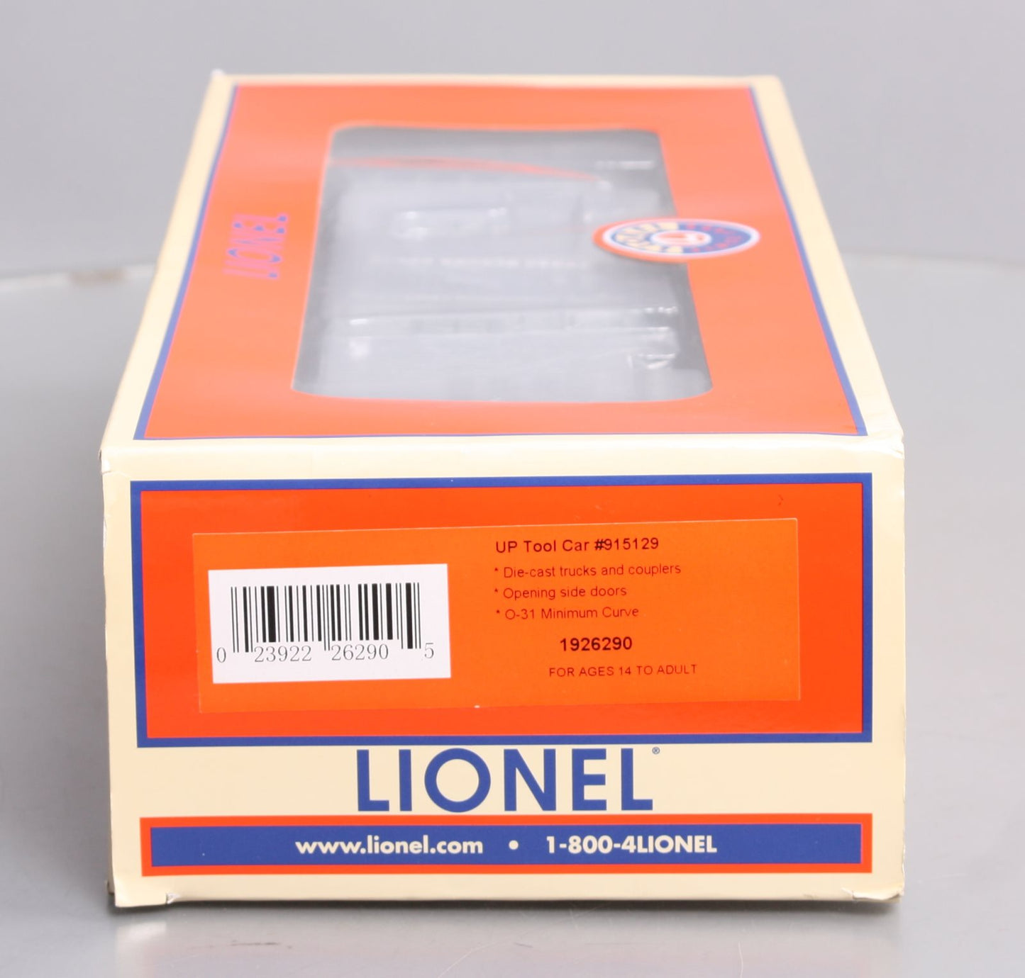 Lionel 1926290 O Union Pacific Tool Car #915129