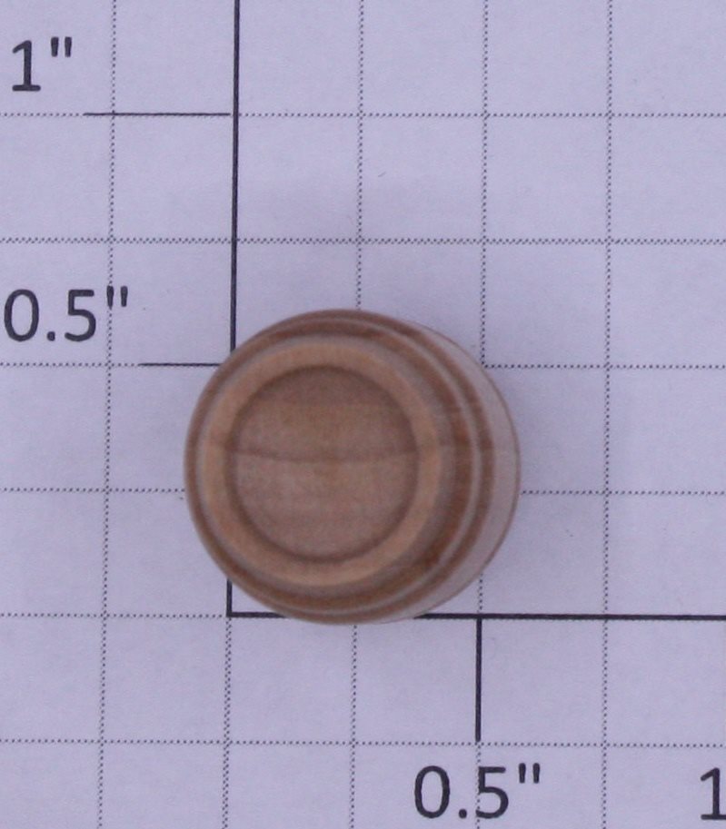 Lionel 209-W Small 7/8" Wood Unfinished Wine Barrel