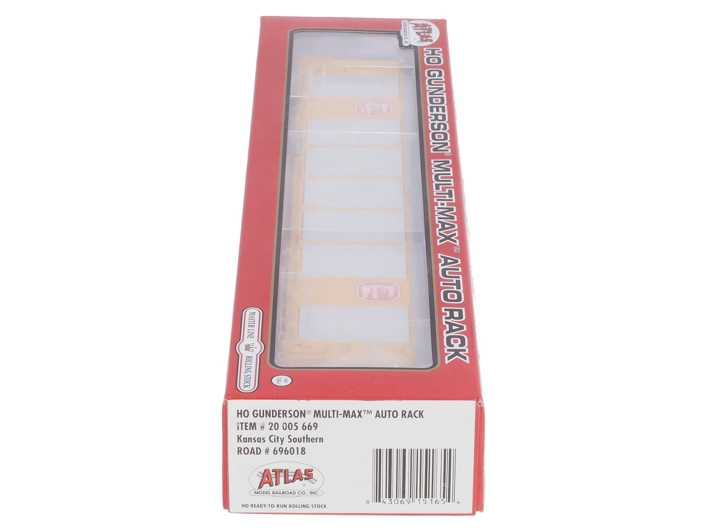 Atlas 20005669 HO Scale Kansas City Southern Auto Rack Car # 696018