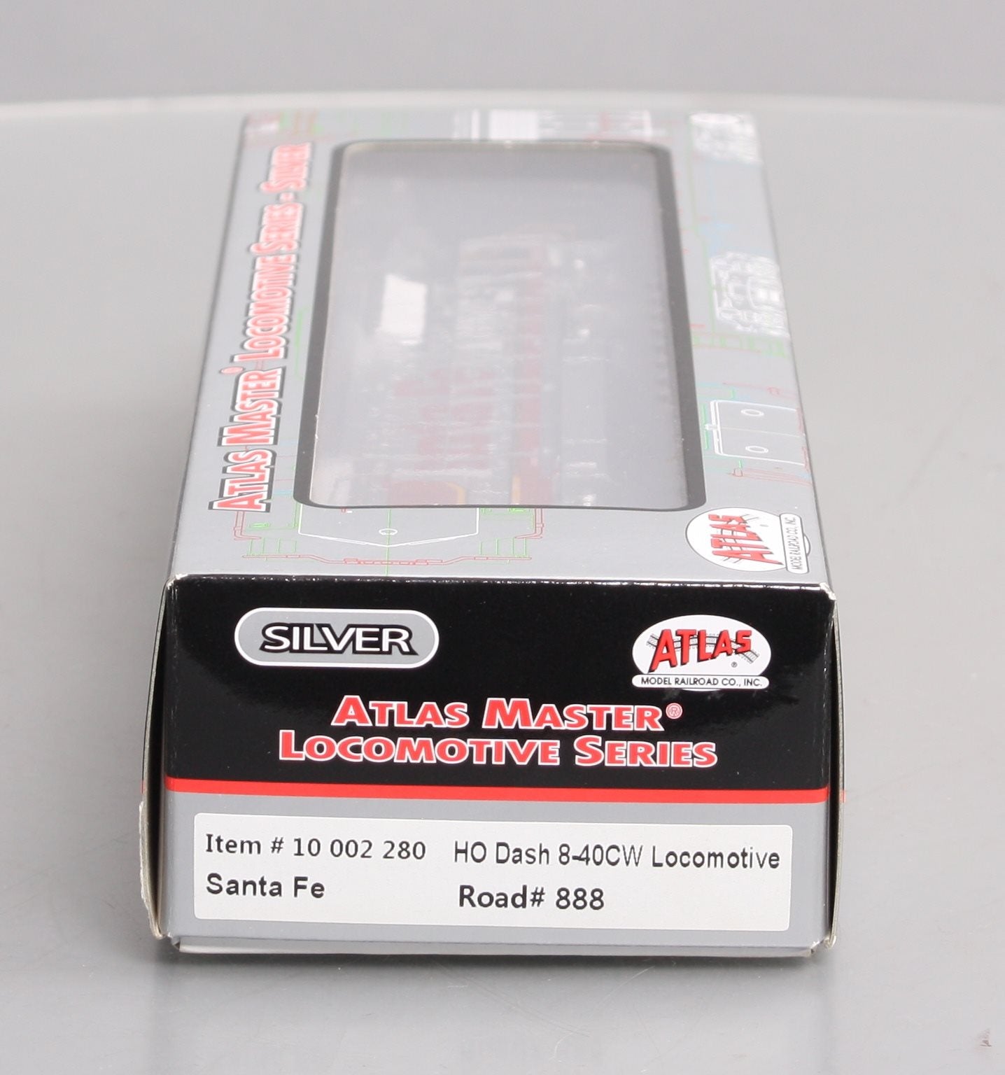 Atlas 10002280 HO Scale ATSF DASH 8-40CW Diesel Locomotive #888