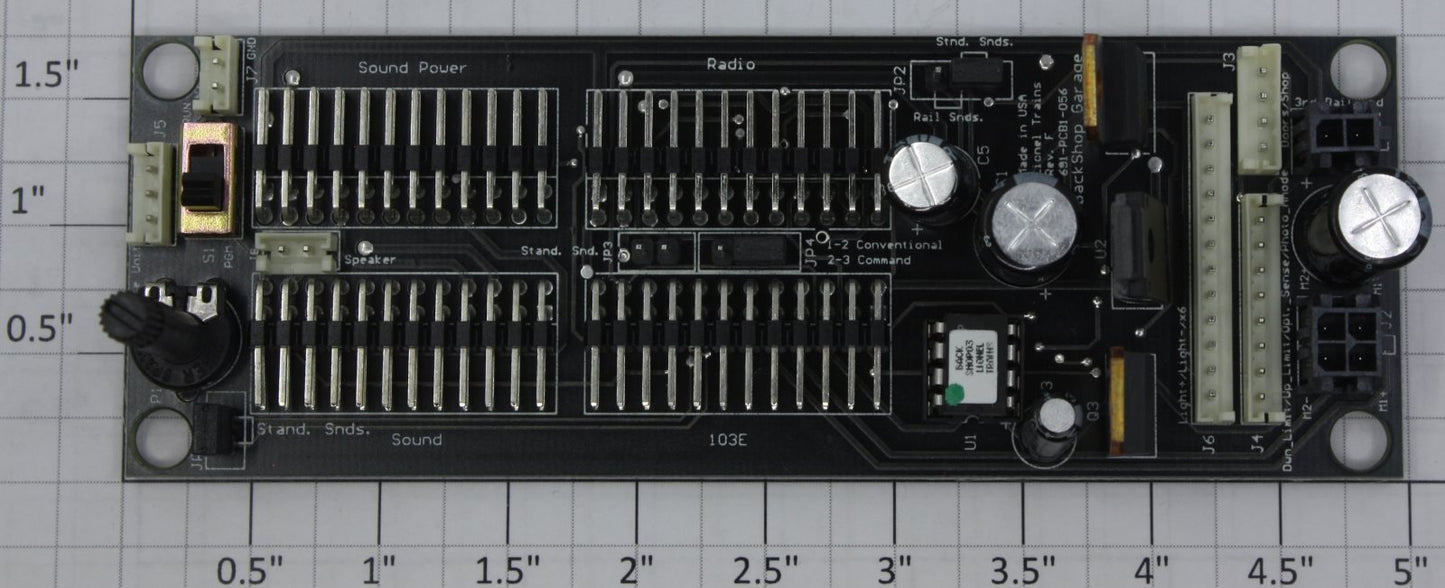 Lionel PCB1-56 Backshop Motherboard PCB Circuit Board