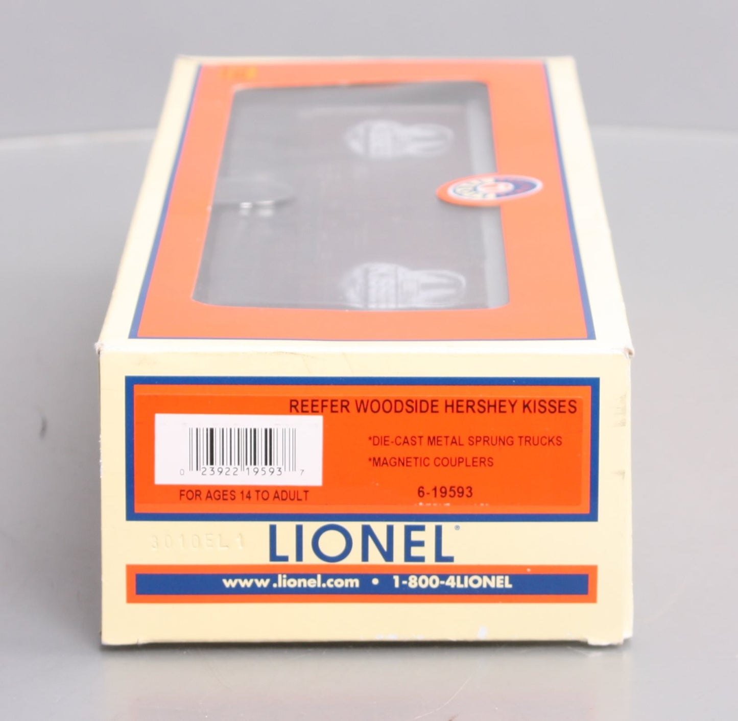 Lionel 6-19593 O Gauge Hershey's Kisses Wood Reefer LN/Box
