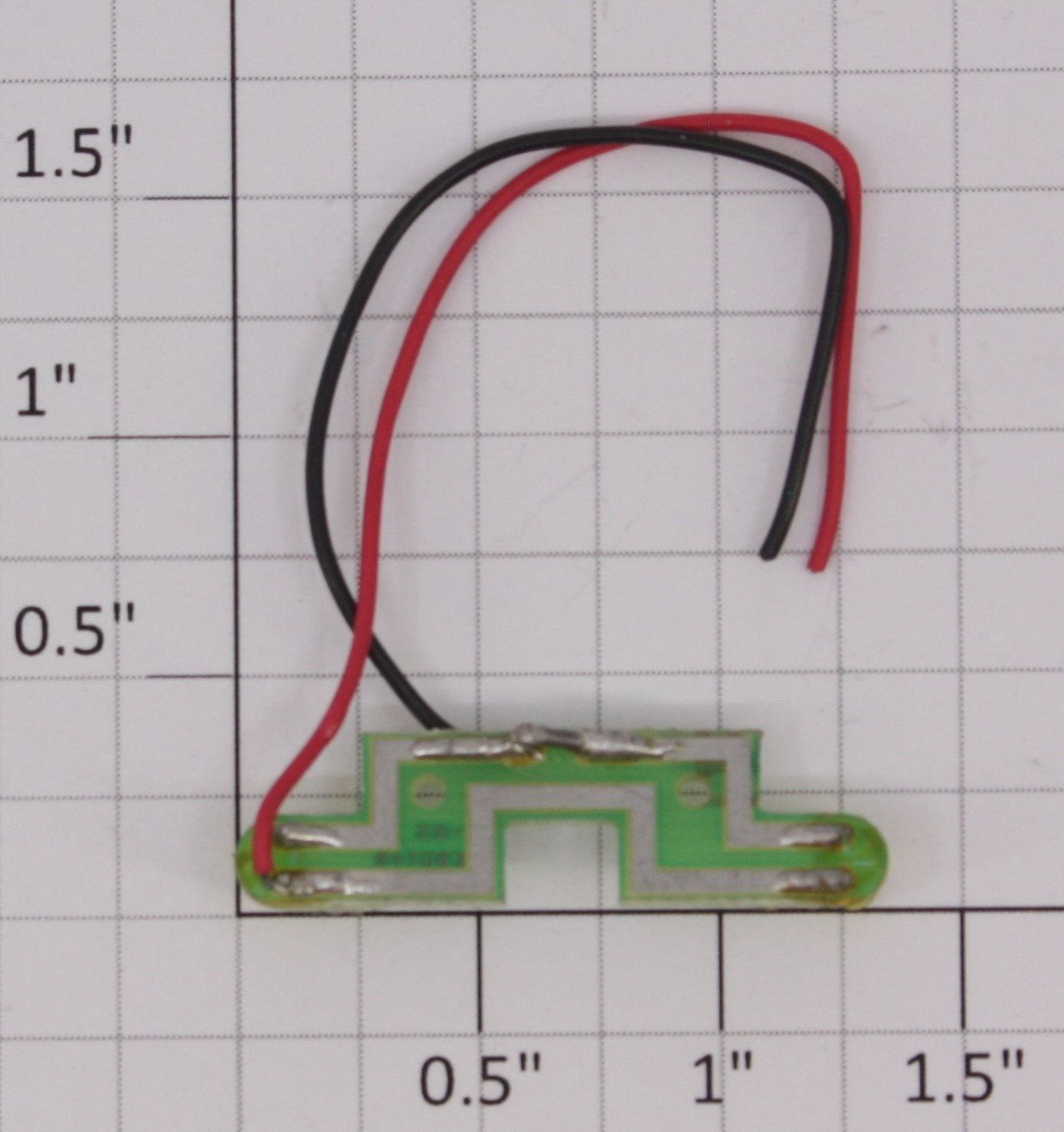 MTH CE-2100015 PCB Circuit Board with 2 Yellow Marker LEDs