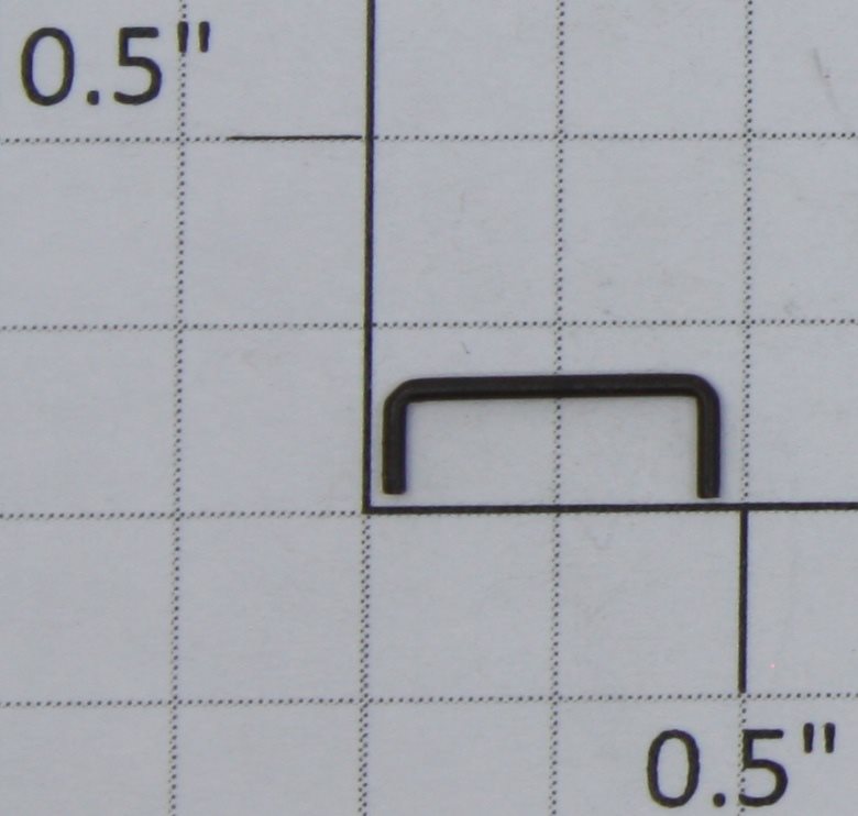 K-Line K4400-M015 7/16" Heavyweight Passenger Car Handrail