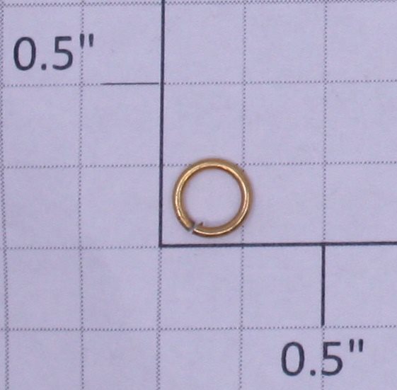 Lionel 18000X-48 Gold 1/4" Drawbar Pin Master Chain Link