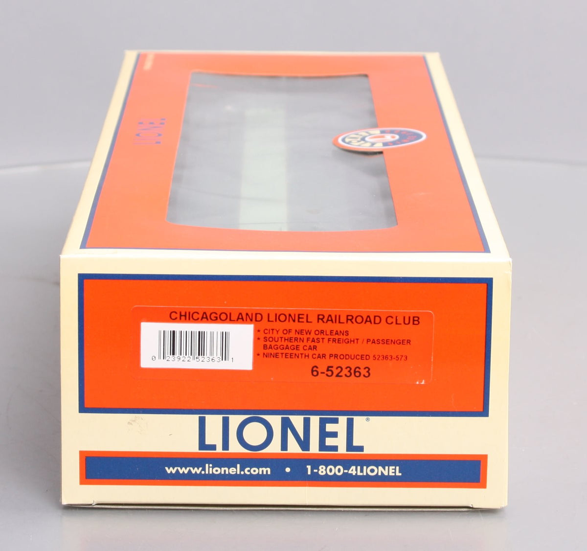 Lionel 6-52363 O Southern "City of New Orleans" Express Boxcar #52363-573 LN/Box
