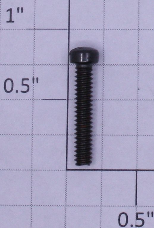 Lionel 801-722 #6-32 x 3/4" Black Filister Head Slotted Machine Screw