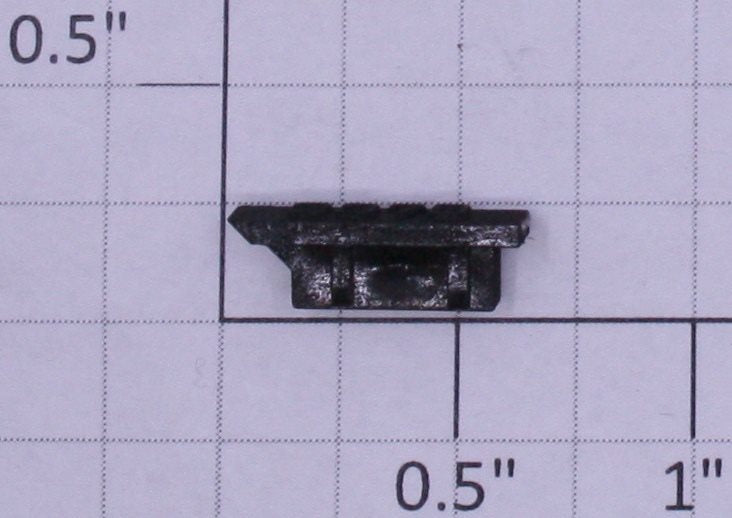 Lionel 2379-6 Right Hand Black Painted Raised Number Marker Lens/Number Board