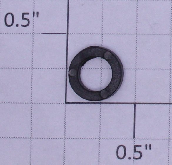 K-Line K3200-10-08 25/64" x 1/4" Black Plastic Spacer