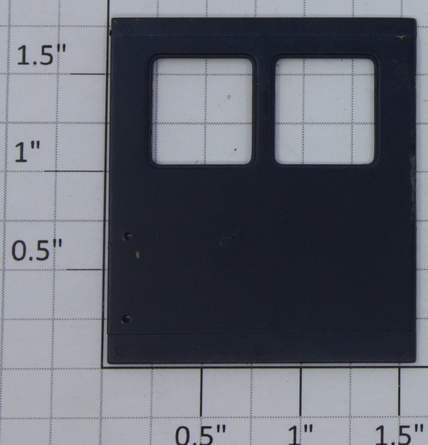 K-Line K4610CL Left Hand Blue and Gray Door with Yellow Stripes