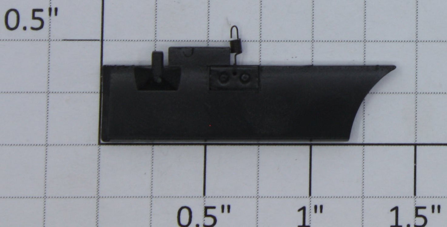 K-Line K4600-18-02 Right Hand Black Plastic Skirting