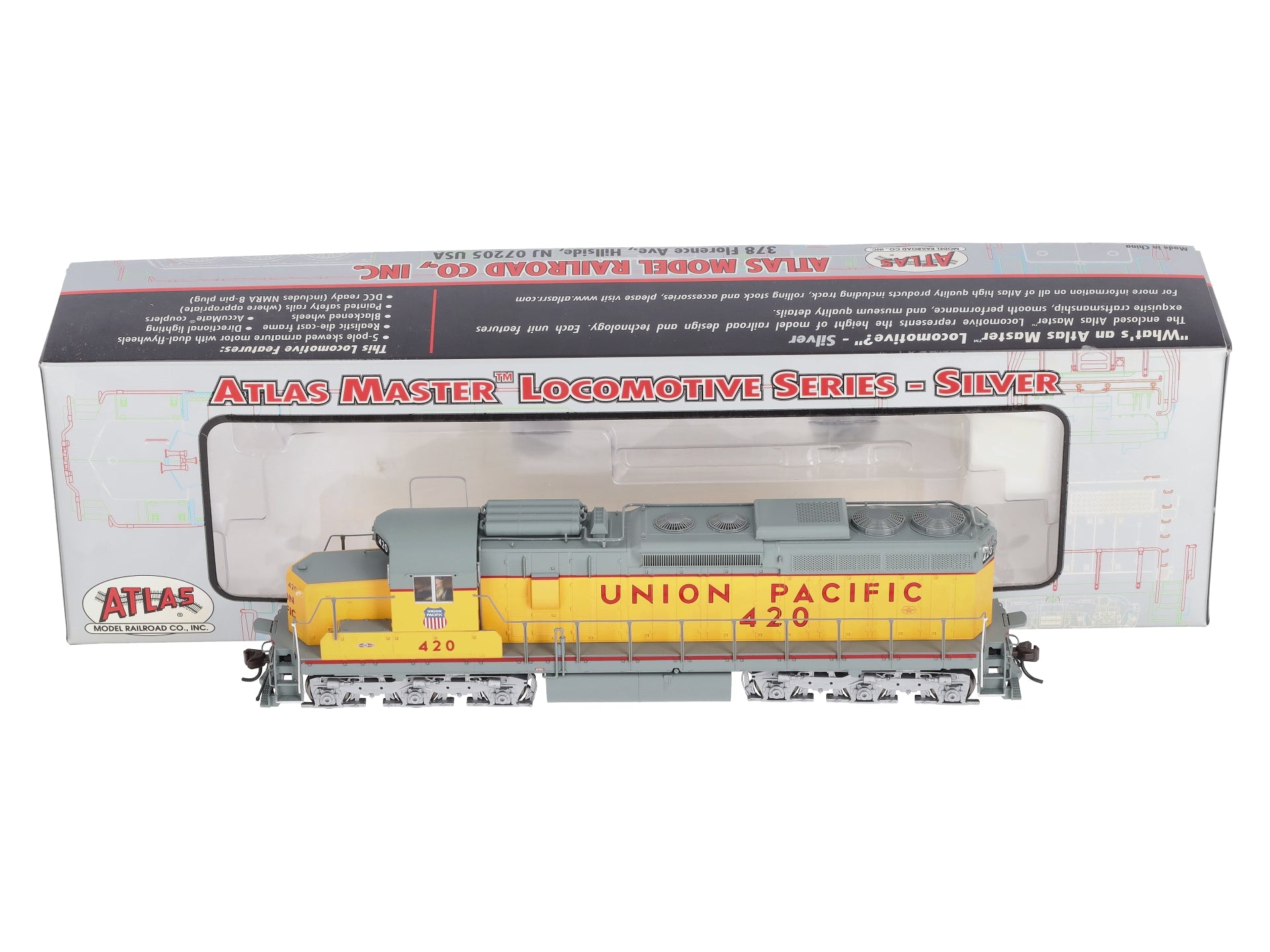 ATLAS SDー24 Union Pacific 402 7595 Atlas Sd24 Union Pacific 405 7595 Excellent Condition Diesel