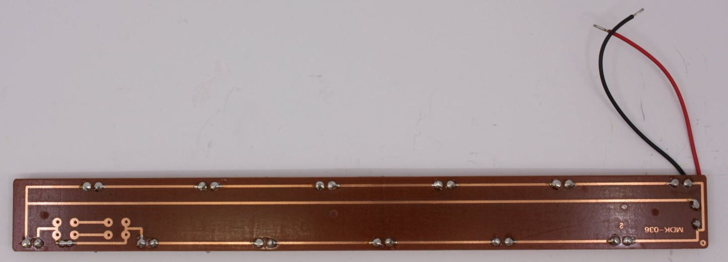 K-Line K4500-X026 10.75" Interior Lighting PCB Circuit Board with Wiring