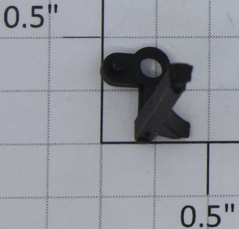 K-Line K3600-X045R Black Metal Right Brake Shoe