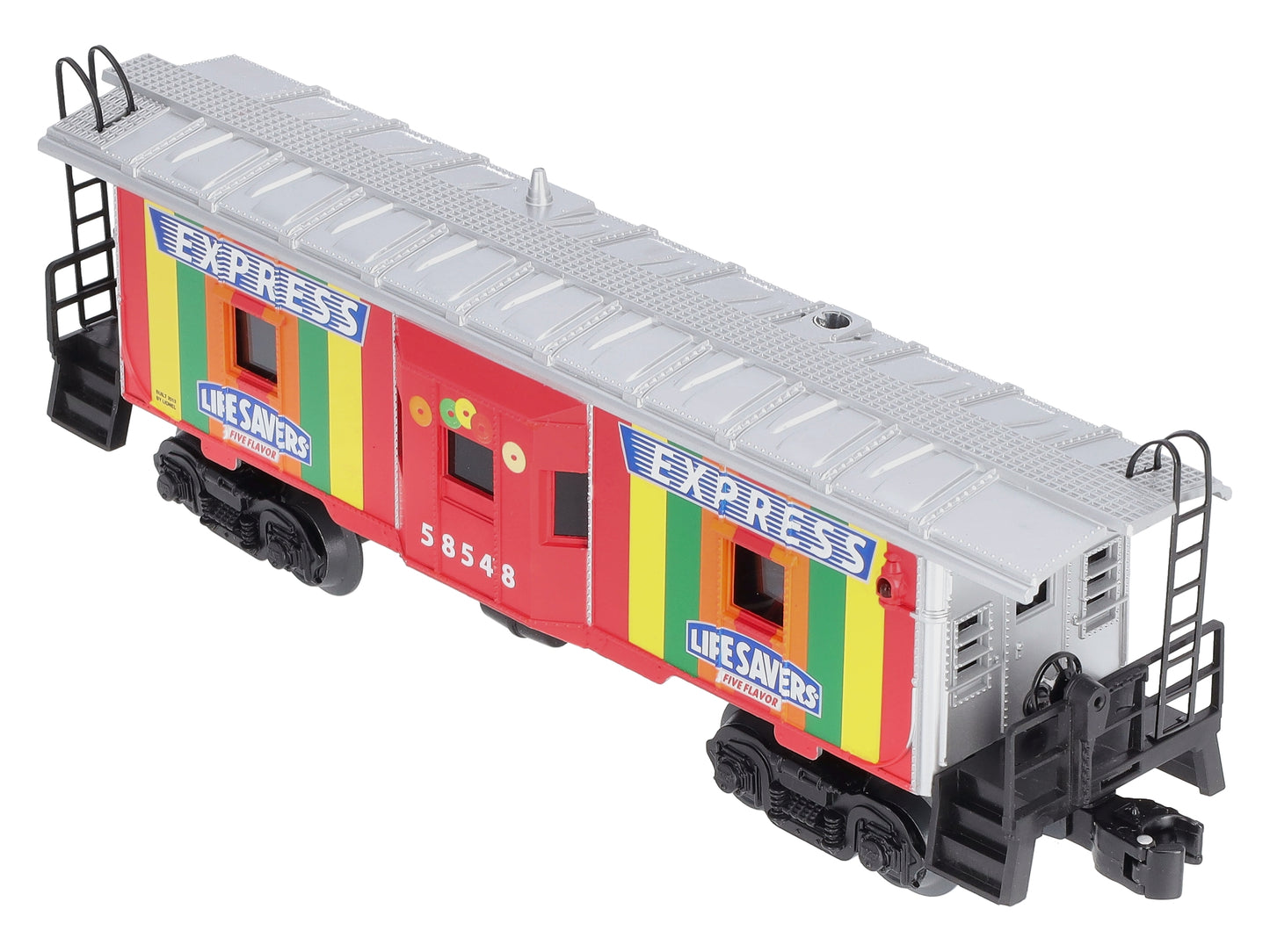 Lionel 6-58548 O Gauge Lifesavers SW Bay Window Caboose #58548 EX