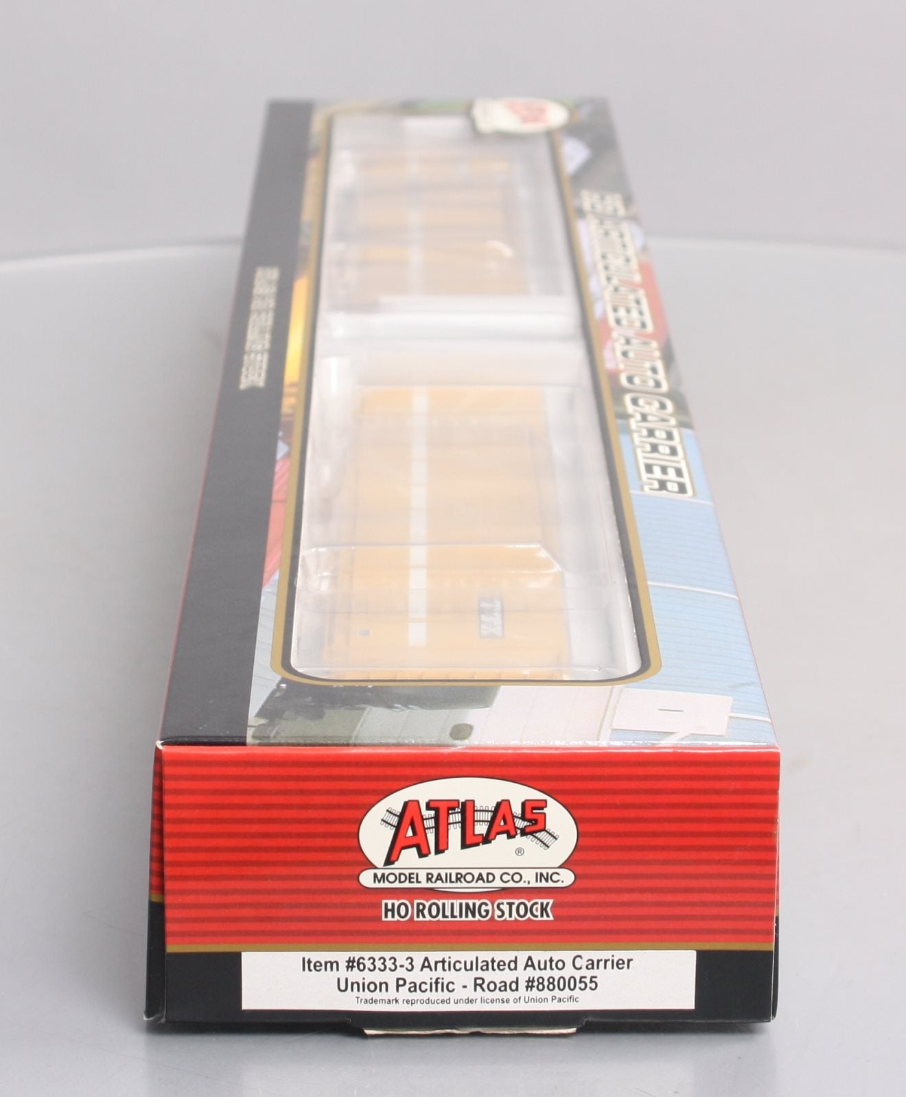 Atlas 6333-3 HO Union Pacific Articulated Auto Carrier #880055