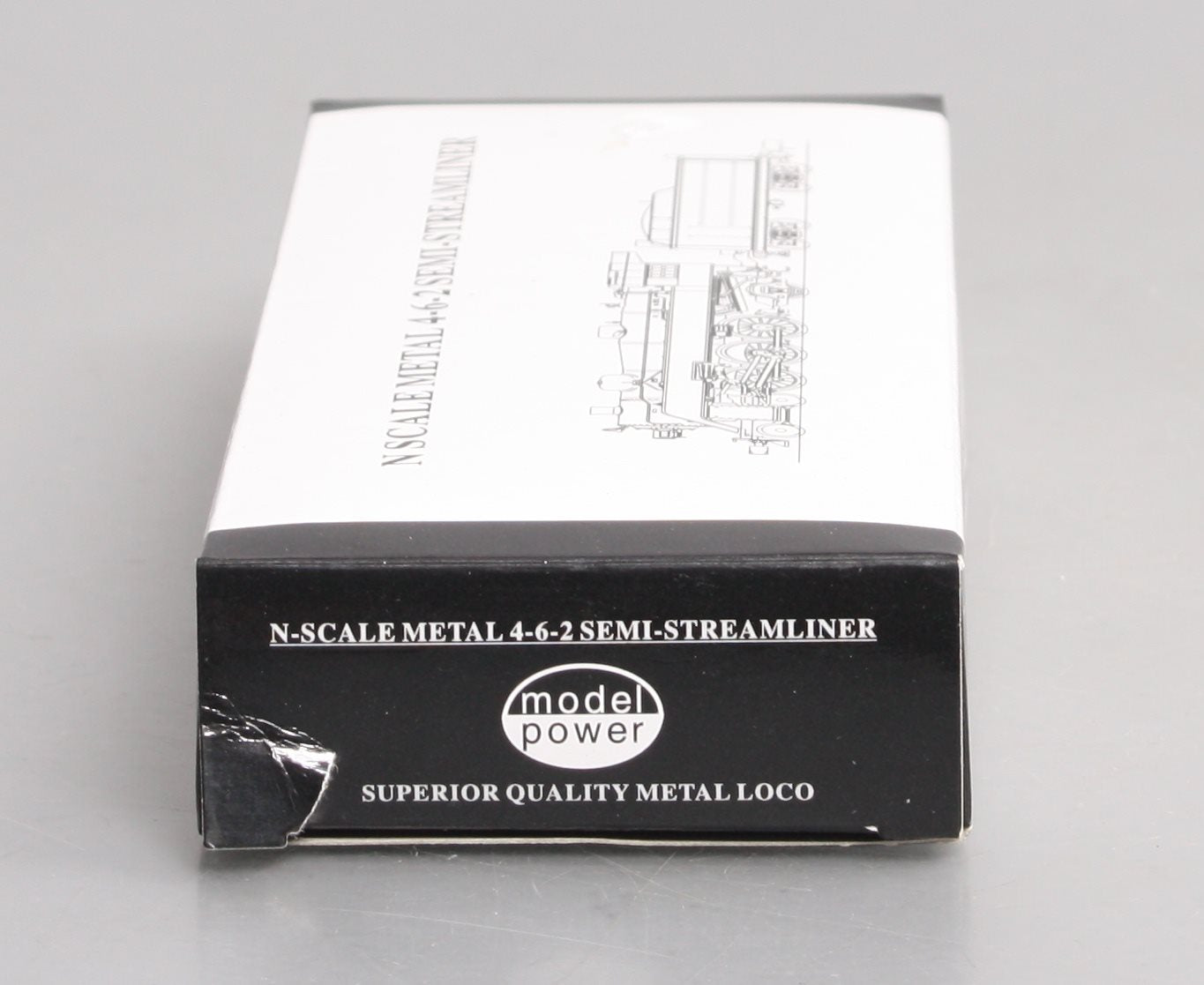 Model Power 87426 N Lackawanna 4-6-2 Steam Semi-Streamliner #1136