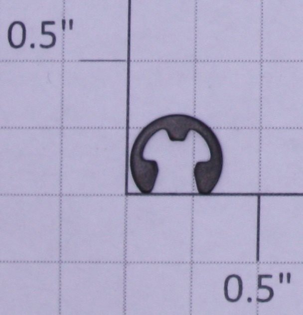 Lionel 671M-22 Blackened Retaining E-Clip