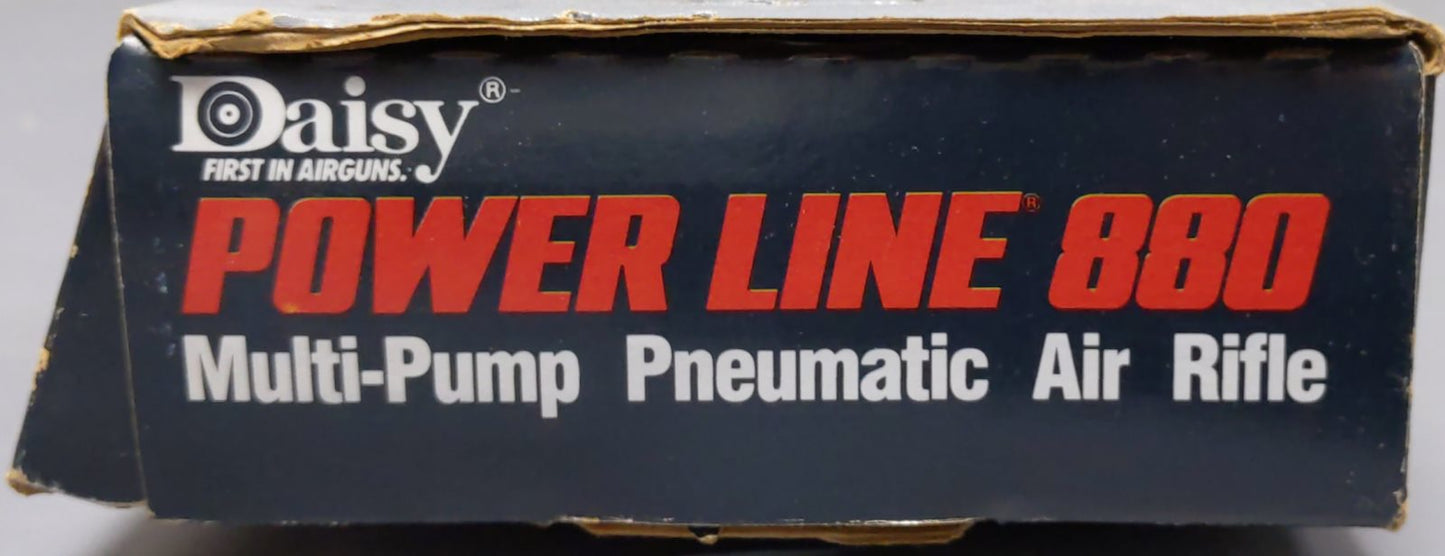 Daisy 880 Power Line Multi Pump Pneumatic .177 Cal BB & Pellet Rifle LN/Box
