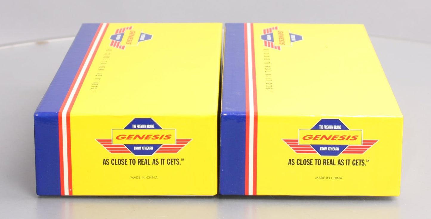 Athearn G1524 HO Scale ATSF F-7A/B Freight Diesel Locomotive Set LN/Box