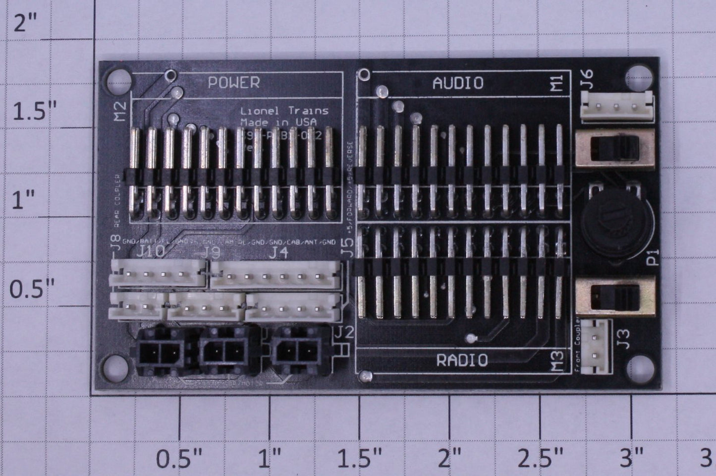 Lionel 691PCB1072 Fairbanks Morse Motherboard PCB Circuit Board