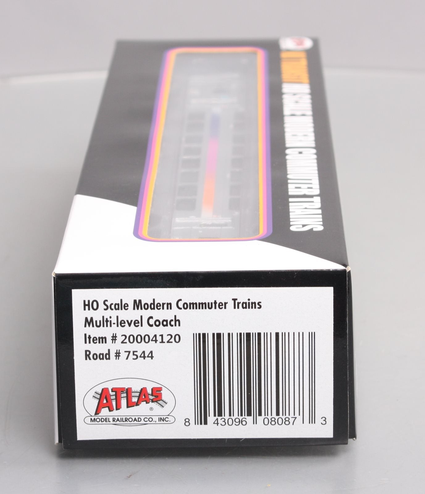 Atlas 20004120 HO NJ Transit Multi-level Commuter Coach Car #7544