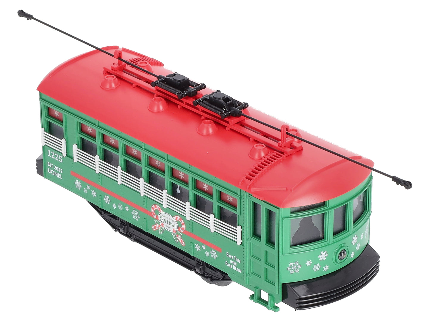 Lionel 2135140 O Christmas Lionel North Pole Central Trolley