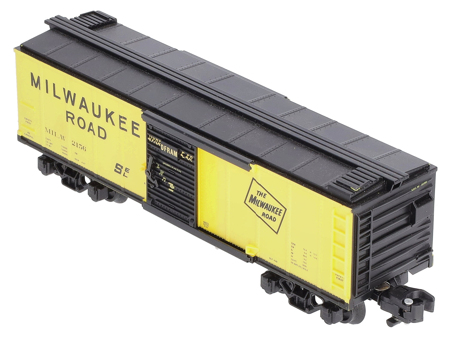 American Flyer 6-44073 S Gauge Milwaukee Road American Flyer Boxcar #2156