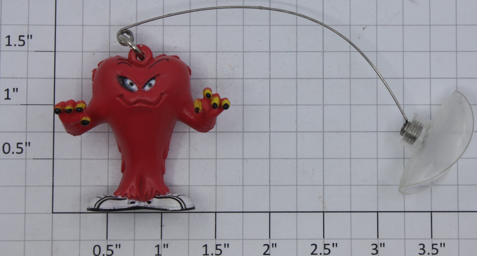 Acme LT-8 Looney Tunes Gossamer Vinyl Figure with Suction Cup – Trainz