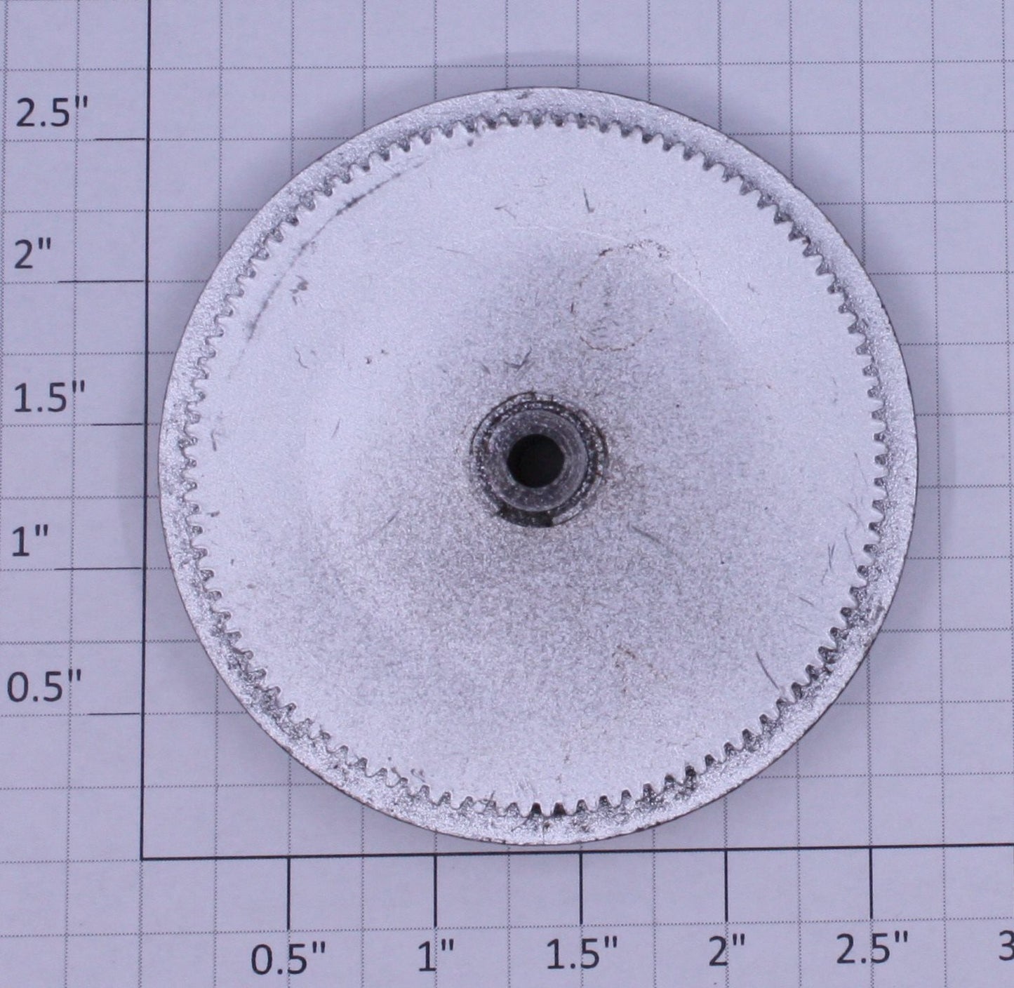 Lionel 5L-41-43 Std Gauge Paint Cast Iron Thick Rim Spoked 2-5/8 Loco Gear Wheel