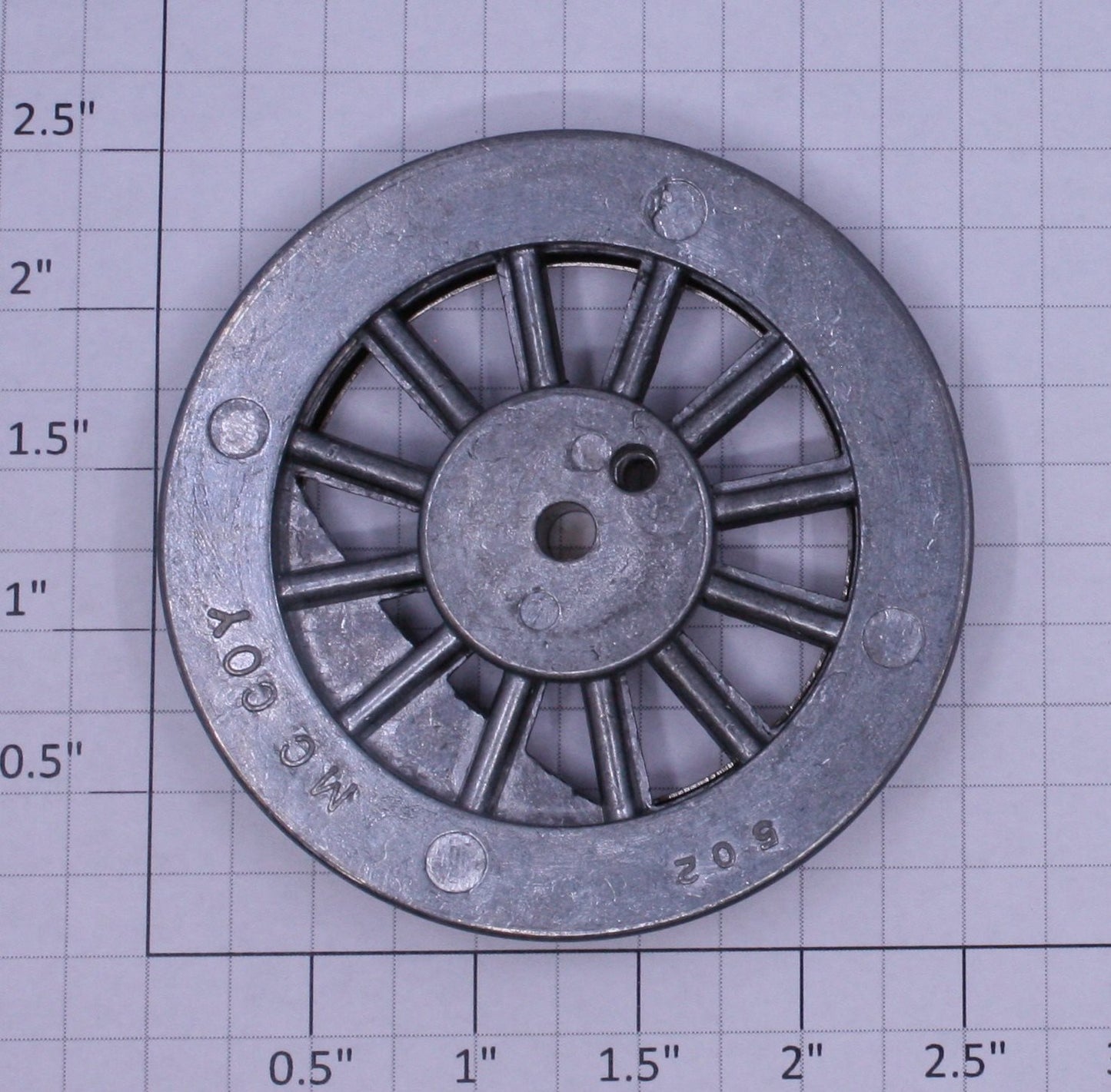 American Flyer 4696-5 Ives Spoked 2-1/2" Std. Gauge Steam Loco Plain Wheel