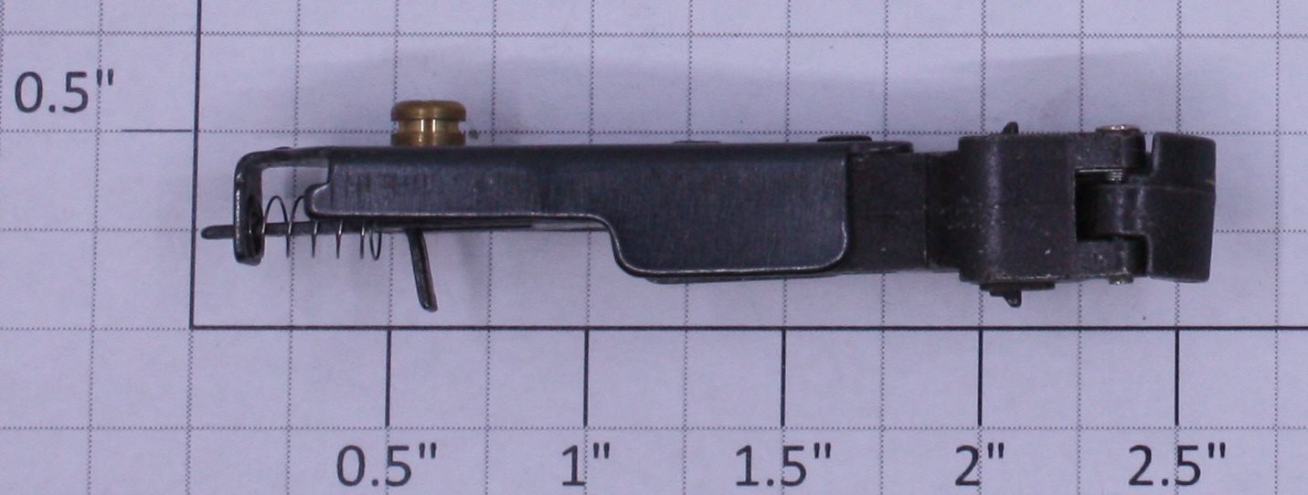 Lionel 487-9 Drawbar and Coupler with Lock Link Assembly