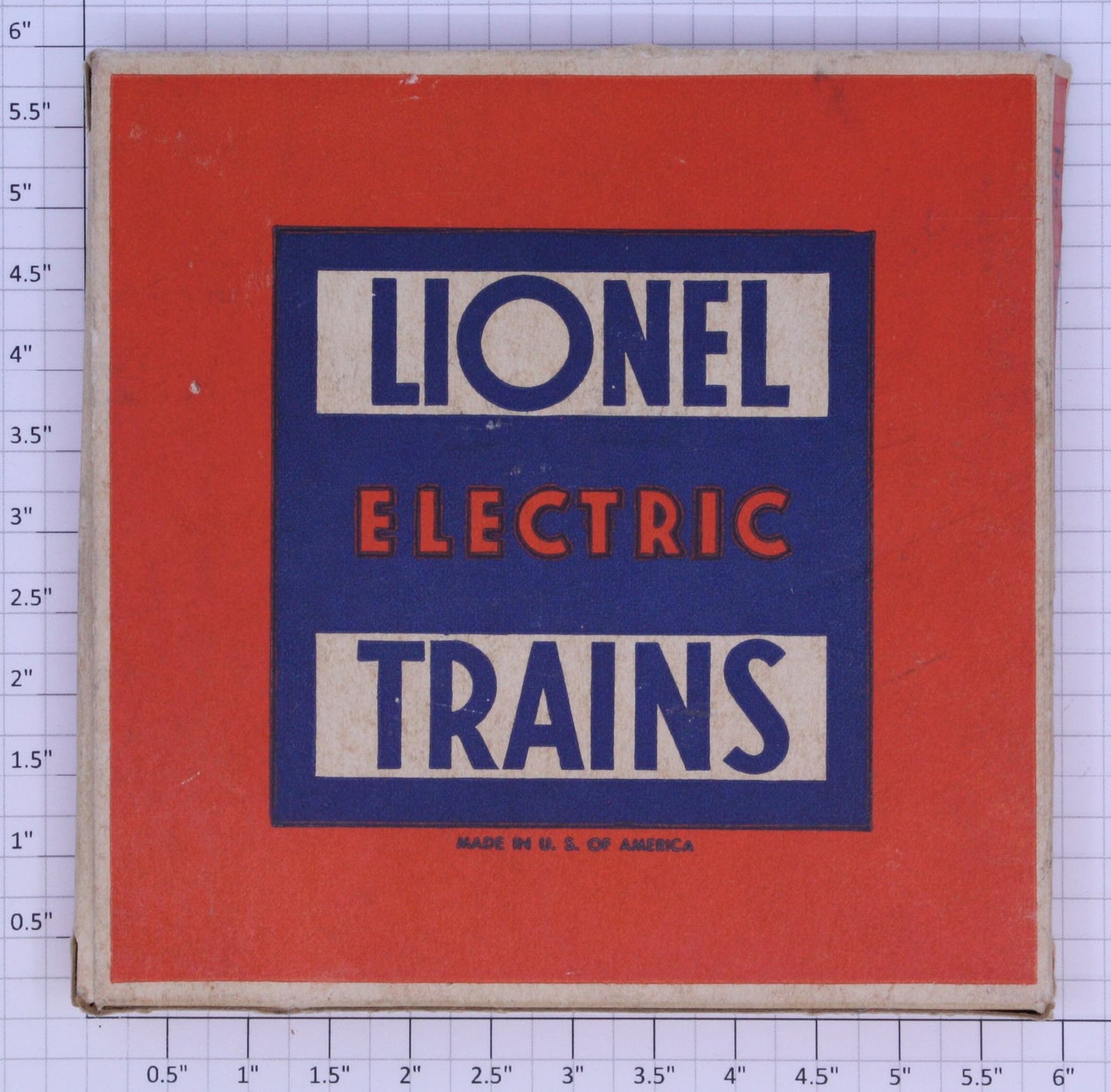 Lionel No. 120 90 Degree Super O Crossing with Box