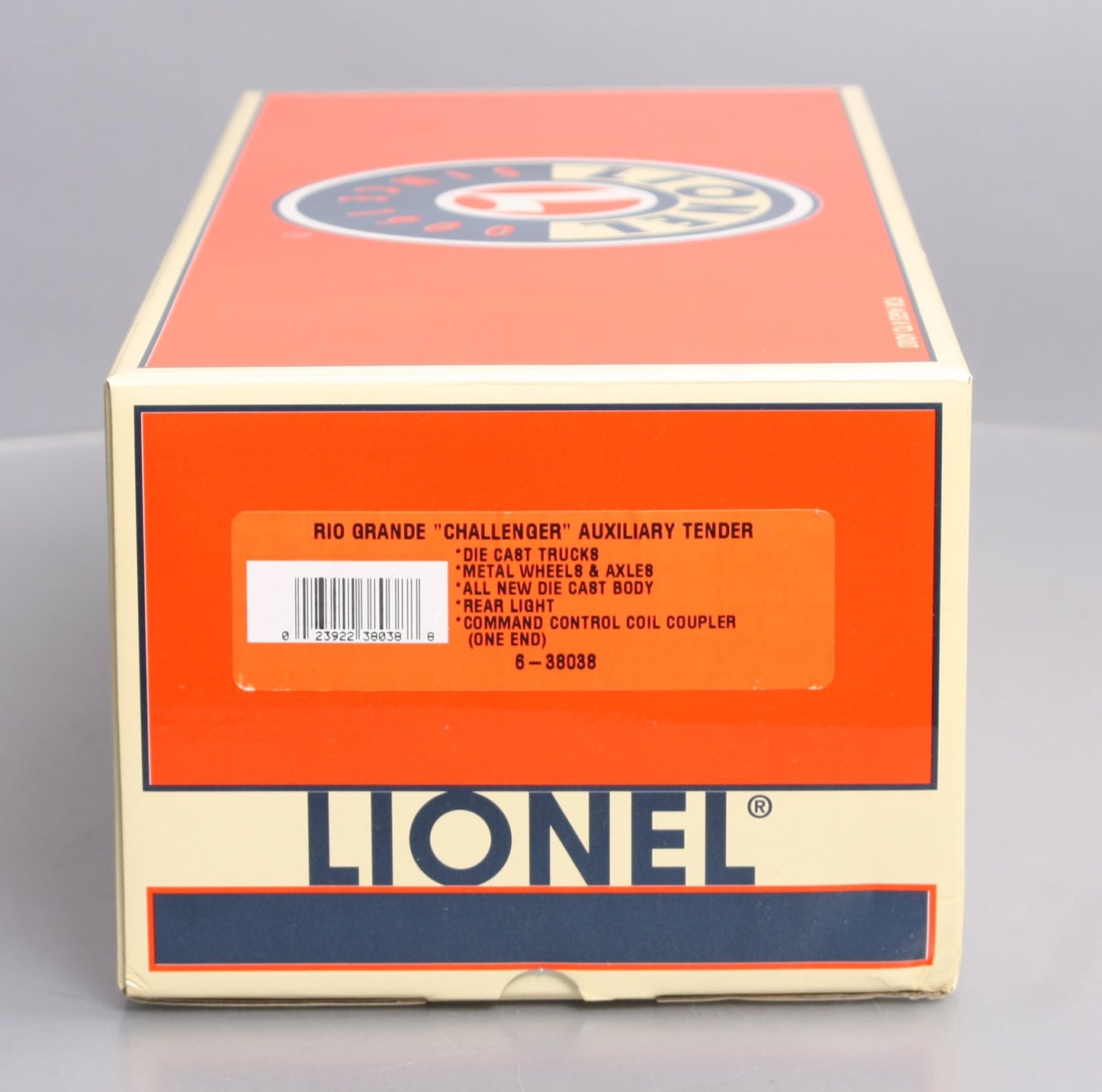 Lionel 6-38038 O Gauge Rio Grange Auxiliary Water Tender