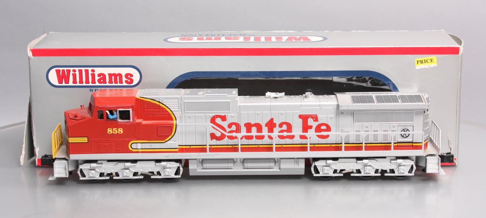 Williams 20404 O Gauge Santa Fe C44-9W Diesel Locomotive #858 – Trainz