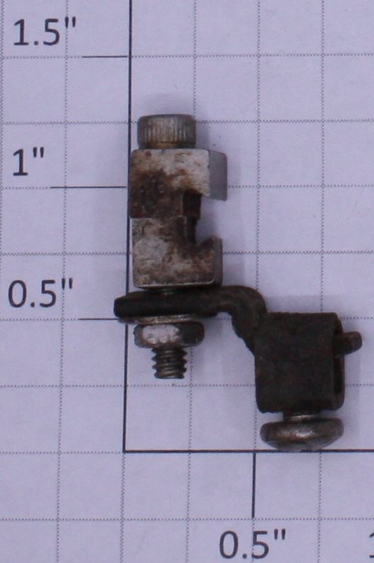 Split Jaw 10702 G Scale Brass "Lug-Zilla" 1/2 Power Supply Clamp-7.0mm
