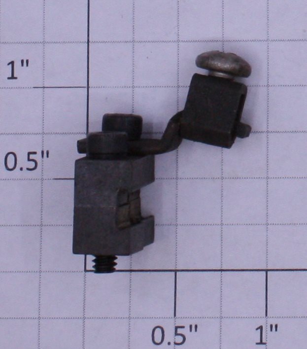 Split Jaw 10701 G Scale Brass "Lug-Zilla" Power Supply Clamp-7.0mm