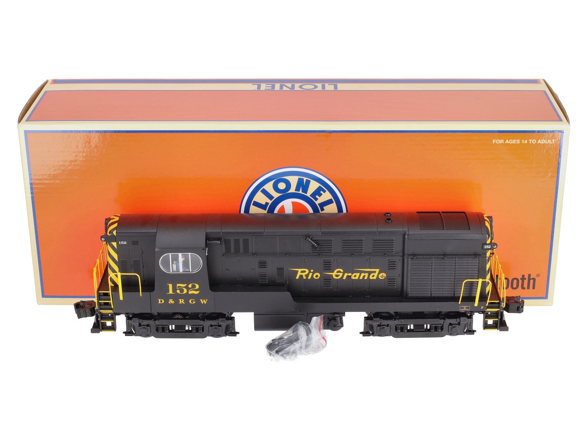 Lionel 2333272 O Rio Grande Legacy H-15-44 Diesel Locomotive #152